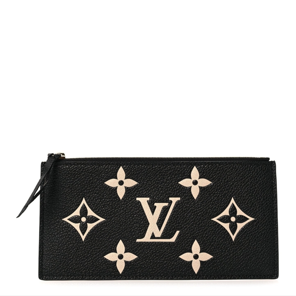Louis Vuitton Bicolor Monogram Empreinte Felicie Zip Pouch Insert